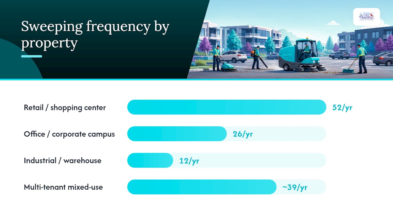 How Often Should You Clean and Inspect a Parking Lot? — overview diagram