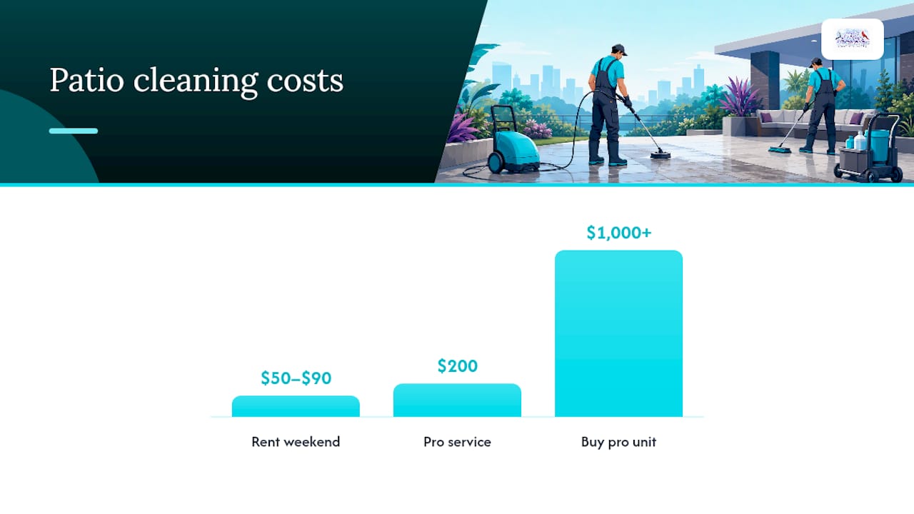 Is DIY Patio Cleaning Actually Cheaper? — overview diagram