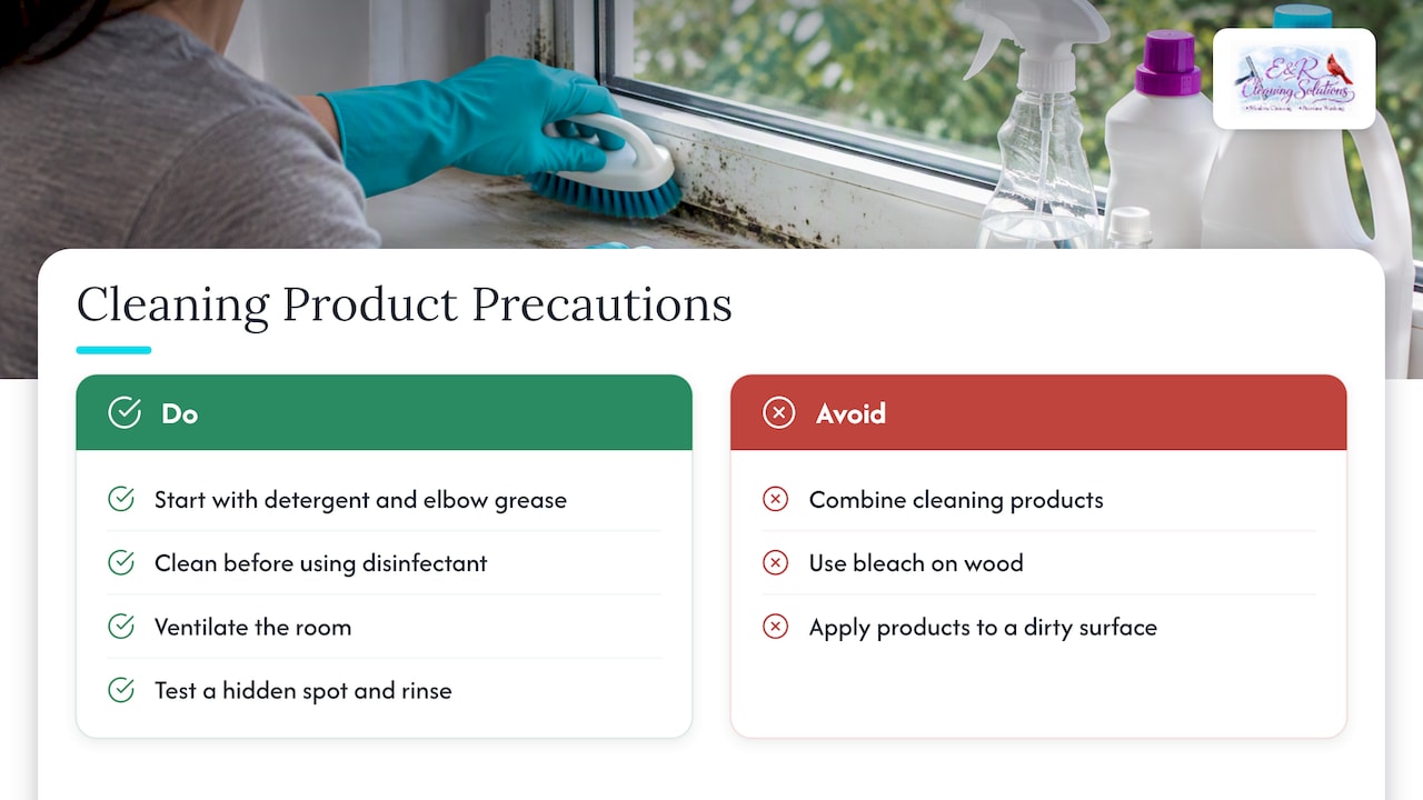 What about bleach, vinegar and peroxide? — overview diagram